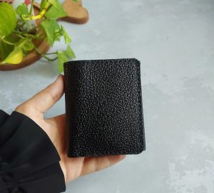 کیف پول جیبی چرم طبیعی دست دوز کد NA-169